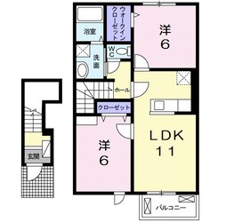 カーサ・ルーリオⅡの物件間取画像